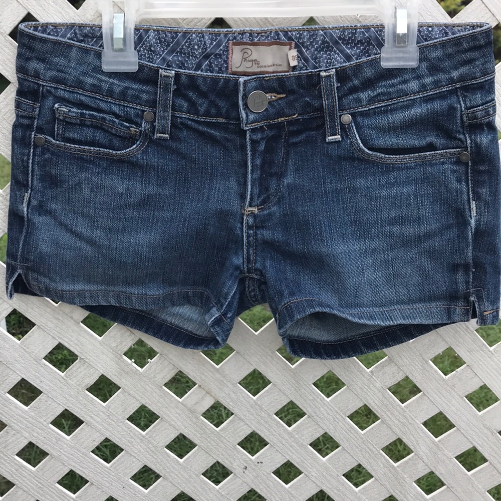 PAIGE Laurel Jean Shorts
